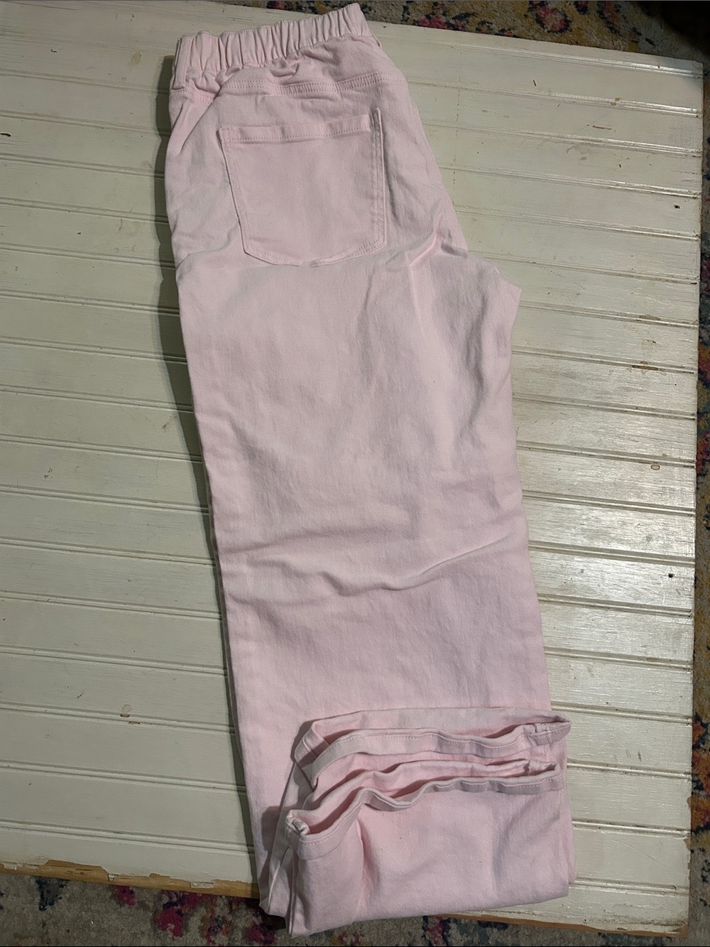 No Boundaries Women Straight Leg Jeans Pink
